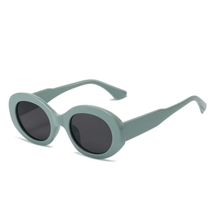 Retro Oval Sunglasses PC Frame UV400 Protection Lightweight Vintage Eyewear For Men And Women Streetwear Hip Hop Style