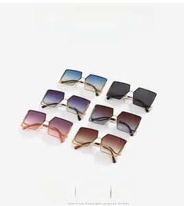 Macro detail of rimless diamond-cut sunglasses collection with gradient metal frames