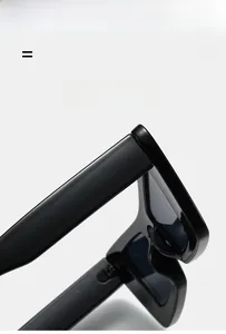 Vue détaillée du matériau de monture léger et flexible pour lunettes de soleil œil de chat