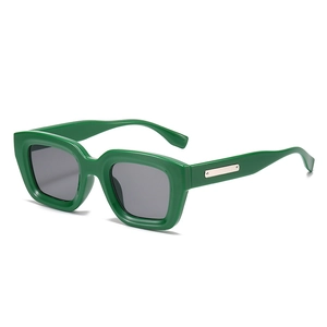 Retro Square Frame Sunglasses PC Material UV400 Protection Vintage Fashion Eyewear For Men Women Outdoor Travel