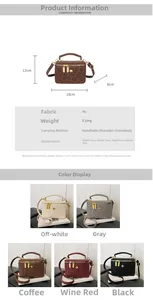 Detailed size chart for mini PU crossbody bag with leopard print and floral gold hardware
