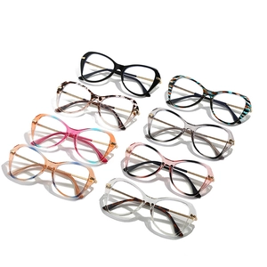 Butterfly blue light blocking TR90 glasses frames in eight different stylish color options