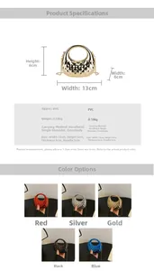 Detailed view of mini acrylic bags with metal handles and diamond pattern texture