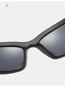 Detail of comfortable nose pads on matte black steampunk sports sunglasses for all-day wear