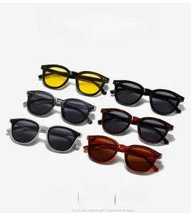 Detailed display of vintage cat eye sunglasses in multiple colors with rivet accents