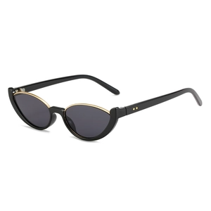 Lunettes De Soleil Oeil De Chat Pour Femmes Rétro Petite Monture PC AC Protection UV Accessoires De Mode Streetwear