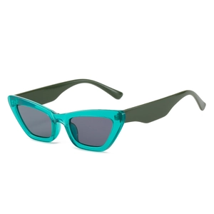 Cat Eye Sunglasses UV400 Protection Retro Narrow Small Frame PC Frame AC Lens Vintage Fashion Eyewear For Women