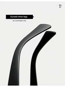 Detailansicht der ergonomisch geschwungenen Brillenbügel für optimalen Tragekomfort