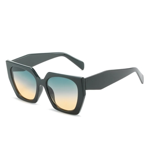 Oversized Polygon Sunglasses Geometric Large Frame UV400 Protection Trendy Fashion Eyewear For Women Men Outdoor Travel