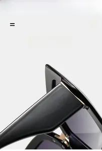 Detail showing the ultra-light and super-elastic wide temples of the polygon sunglasses