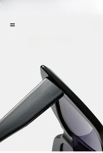 Detail of high-quality hinges on black cat eye sunglasses showing elastic and light material