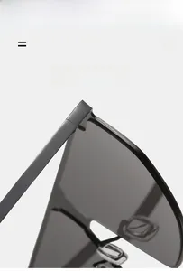 Detail of ultra-light matte black metal sunglasses with high-elasticity temple hinges