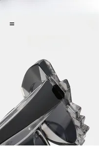 Macro detail of high elastic hinge on grey transparent cat eye sunglasses frame