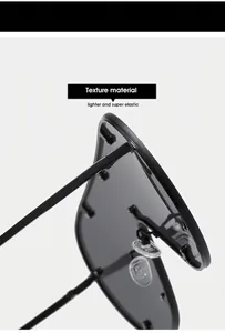 Detailaufnahme der Luftpolster-Nasenpads und robusten Scharnierschrauben der Sonnenbrille