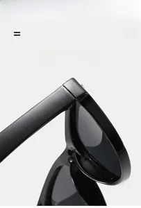 Detail of high-elastic hinge and lightweight frame on polarized children's sunglasses