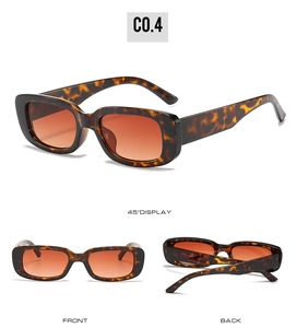 Vues détaillées de lunettes de soleil ovales en écaille avec verres dégradés orange sous plusieurs angles