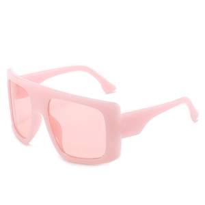 Oversized Square Sunglasses PC Frame UV400 Protection Fashion Retro Trendy Sun Glasses For Women And Men