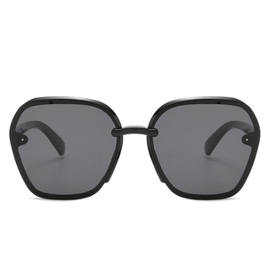 Women Sunglasses Oversized Polygon Square Frame UV400 Protection PC Material Retro Fashion Trendy Outdoor Travel Eyewear