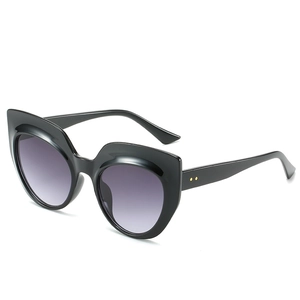 Cat Eye Sunglasses Oversized PC Frame UV400 Protection Fashion Outdoor Travel Eyewear For Women