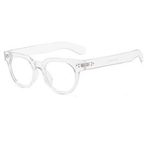Classic round transparent eyeglasses frame for men and women model 52332