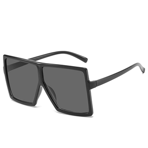 Oversized Square Sunglasses For Women Men PC Frame AC Lens UV400 Protection Fashion Retro Outdoor Travel Eyewear