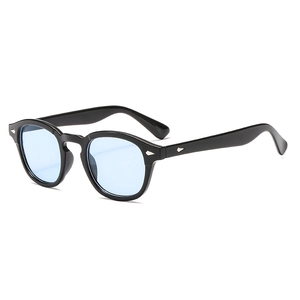 Vintage Round Sunglasses UV400 Protection PC Frame With Metal Rivet Fashion Trendy Retro Eyewear For Men Women