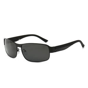 Classic Square Sunglasses Metal Frame UV400 Protection Driving Outdoor Fashion Eyewear For Men