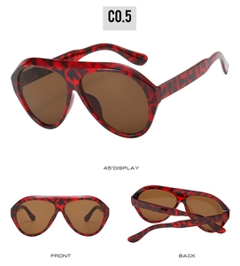 Three-angle views of tortoiseshell pilot sunglasses with deep brown lenses and thick frames
