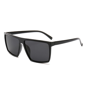 Men Women Square Polarized Sunglasses Large Frame UV400 Fashion Retro PC Frame TAC Lens Outdoor Eyewear