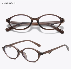 Detail view of oval tortoise shell glasses frames in brown with soft silicone nose pads