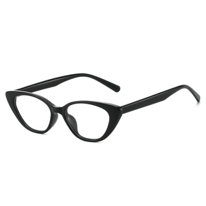 Vintage Cat Eye Optical Glasses Frames TR90 Anti Blue Light Eyewear For Women Men Retro Fashion Flat Mirror