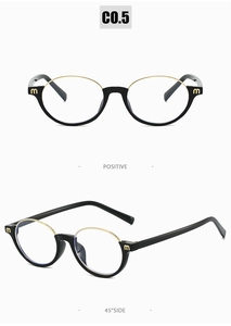 Détail des lunettes de soleil ovales polarisées demi-cerclées avec logo m doré et modèle C0.5