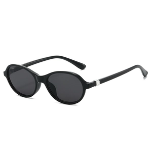 Retro Oval Sunglasses TR90 Frame UV400 Protection Lenses Lightweight Fashion Eyewear For Outdoor Travel Unisex Accessory
