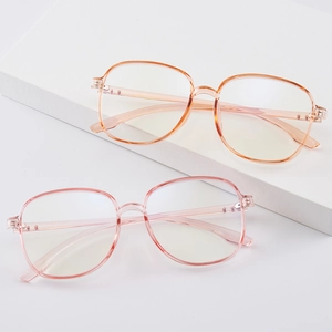 Occhiali Anti-Luce Blu Quadrati Oversize TR90 Montatura Completa Leggera Moda Montature Ottiche Per Donne Uomini