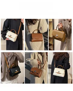 Vertical striped handbags with vintage metal buckles shown in multiple colors and styles