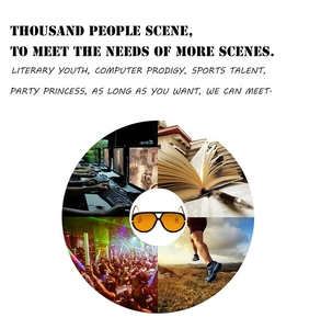 Gafas de sol aviador con lentes naranjas para oficina y actividades al aire libre