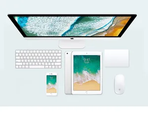 Multiple digital screens with blue light filter display and protective film layer