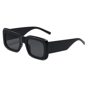 Square Frame Sunglasses For Women Men Fashion Retro Wide Leg Large Frame UV400 Protective Glasses Y2K Hip Hop Style