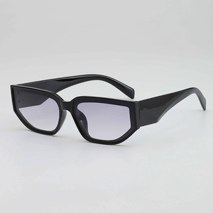 Lunettes De Soleil Rétro Petit Œil De Chat Monture PC Lentille AC Protection UV400 Mode Voyage Pour Hommes Femmes