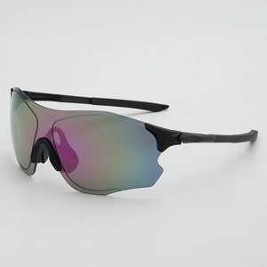 Lunettes de soleil sport enveloppantes avec verres dégradés pour cyclisme et course