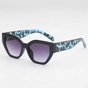 Retro Cat Eye Sunglasses Large PC Frame AC Lens UV400 Protection Fashion Streetwear Universal Eyewear