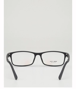 Detail view of TR90-1164 matte black glasses frame with size 54-18-145 marking