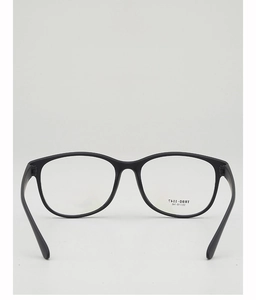 Macro view showing model TR90-1147 and size 52-18-146 on black eyewear frame temple