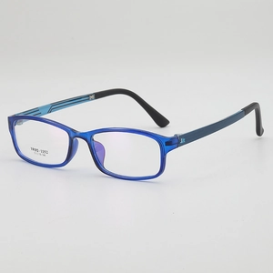 Square Eyeglasses Frame TR90 Ultra Light Vintage Optical Eyewear For Men Women Plain Lens Comfortable