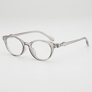 Retro Round Oval Sunglasses PC Frame AC Lens UV Protection Daily Fashion Optical Eyewear For Men Women