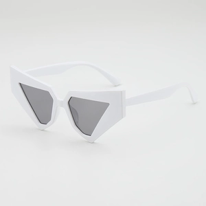 Geometric Polygon Sunglasses PC Frame AC Lens UV400 Protection Streetwear Punk Hip Hop Fashion Men Women