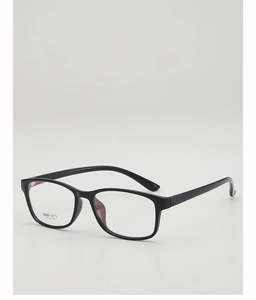 Macro detail of TR90 glasses frame showing model TR90-1173 and precise size specifications