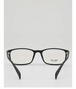 Detail view of TR90 square glasses frame showing model TR90-1140 and size parameters