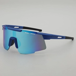 Sports Sunglasses UV400 Protection Photochromic Cycling Glasses PC Frame Windproof Outdoor Riding Running Unisex