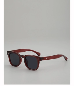 Detail of vintage round tortoiseshell sunglasses with silver diamond stud accents